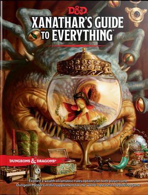 Book cover of Xanathar's Guide To Everything by Wizards of the Coast