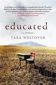 Book cover of Educated by Tara Westover