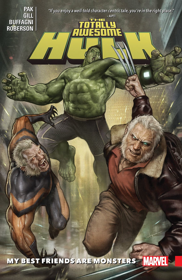 Book cover of The Totally Awesome Hulk, Vol. 4: My Best Friends Are Monsters by Greg Pak, Robert Gill, Mahmud Asrar (Illus.)