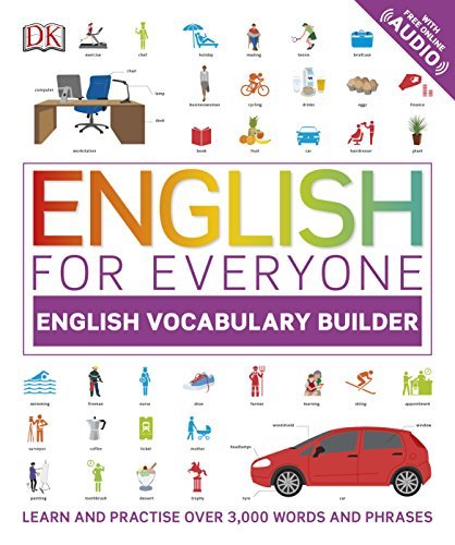 Book cover of English For Everyone Vocabulary Builder by D.K. Publishing