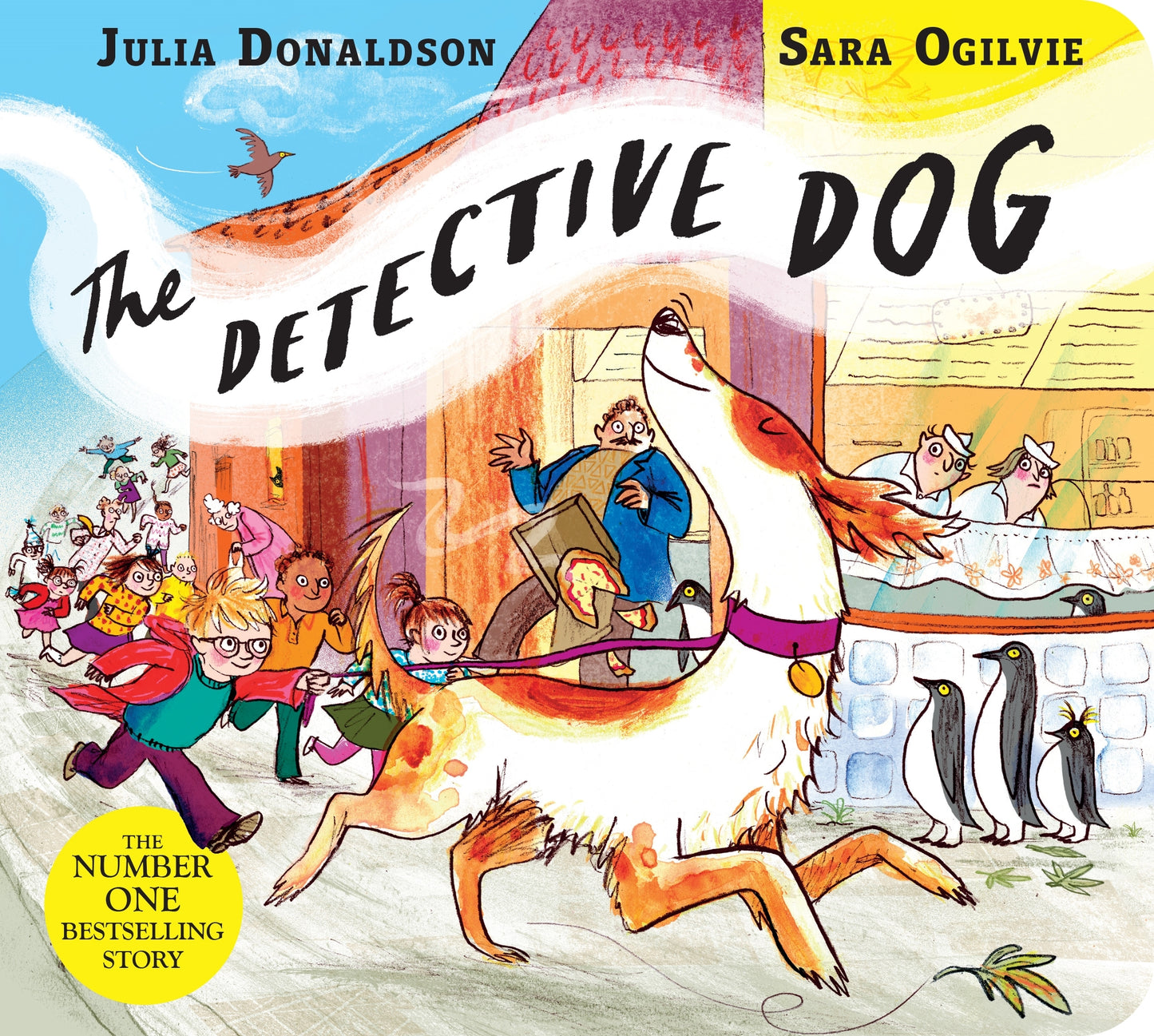 Book cover of The Detective Dog by Julia Donaldson