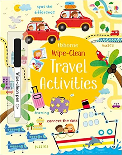 Book cover of Wipe-Clean Travel Activities by Kirsteen Robson