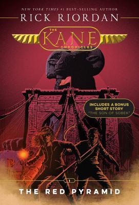 Book cover of The Red Pyramid by Rick Riordan