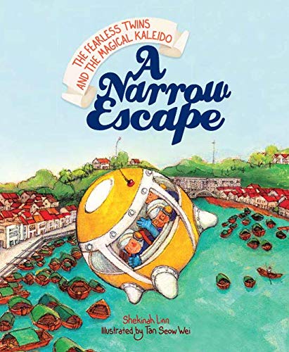 Book cover of Narrow Escape, A: The Fearless Twins And The Magical Kaleido by Linn, Shekinah