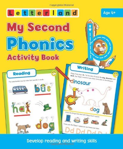 Book cover of My Second Phonics Activity Book: Develop Reading And Writing Skills by Lisa Holt