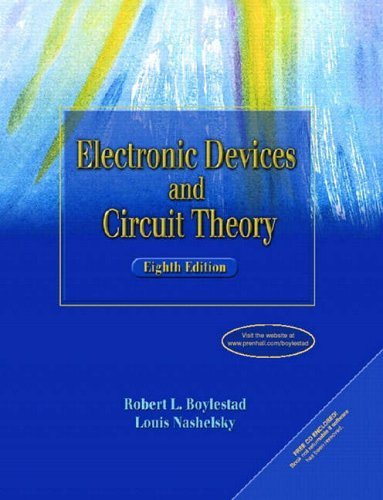 Book cover of Electronic Devices and Circuit Theory by Robert L. Boylestad, Louis Nashelsky