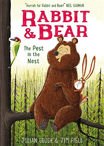 Book cover of The Pest In The Nest by Julian Gough