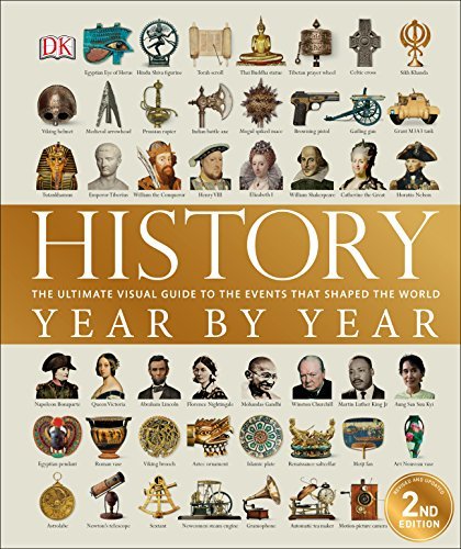 Book cover of History Year By Year by D.K. Publishing