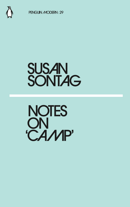 Book cover of Notes On ‘Camp’ by Susan Sontag