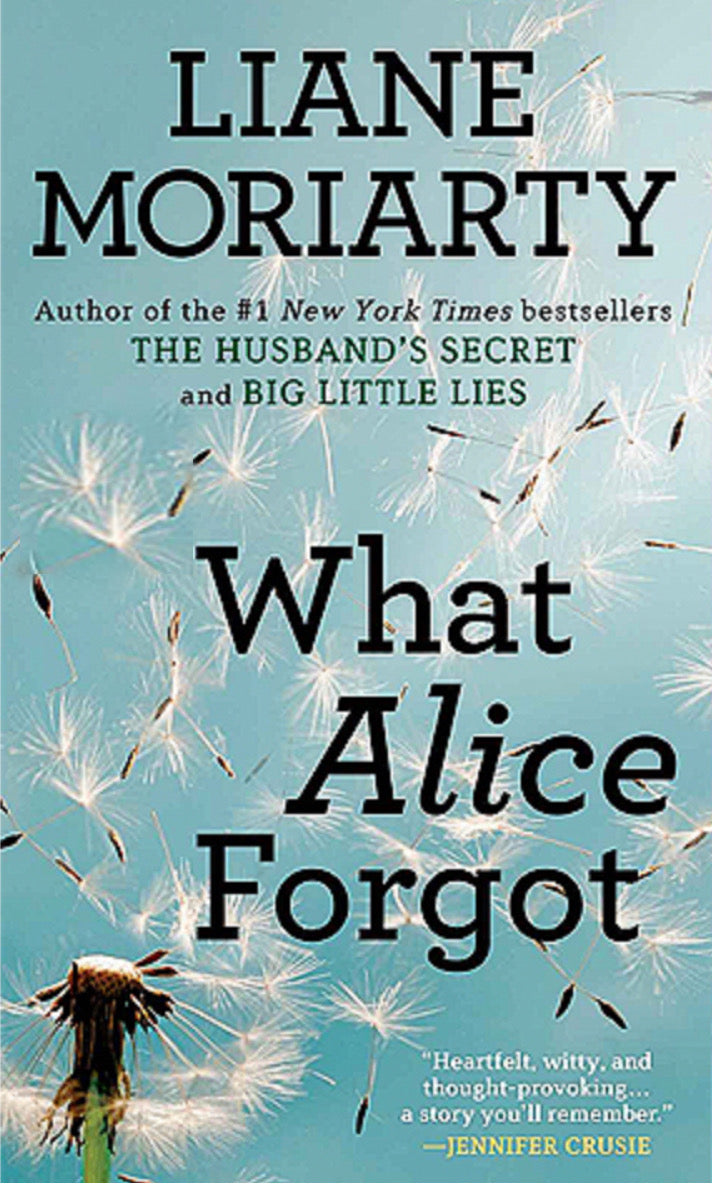 Book cover of What Alice Forgot by Liane Moriarty