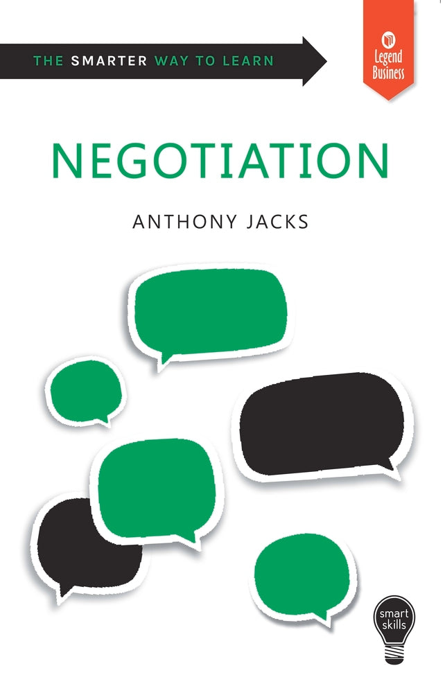 Book cover of Negotiation: Smart Skills by Anthony Jacks