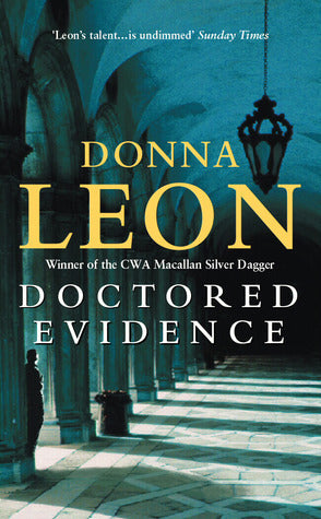 Book cover of Doctored Evidence by Donna Leon