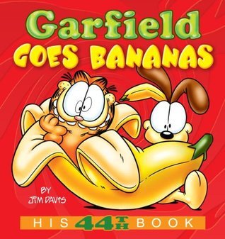 Book cover of Garfield Goes Bananas by Jim Davis