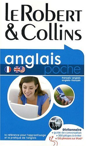 Book cover of Le Robert & Collins Poche Anglais Dictionnaire: Français-Anglais / Anglais-Français by Le Robert