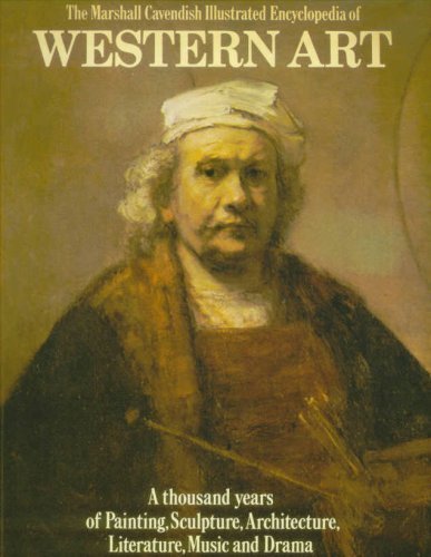 Book cover of The Marshall Cavendish Illustrated Encyclopedia of Western Art by Michael Bisacre