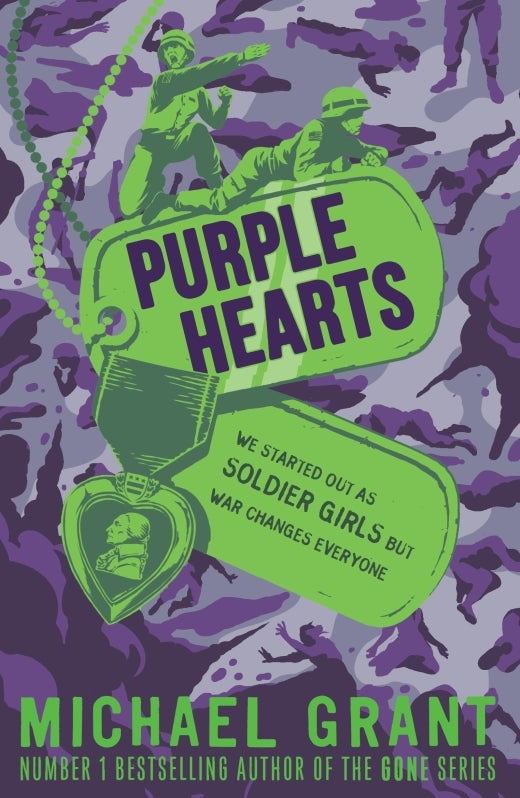 Book cover of Purple Hearts by Michael  Grant