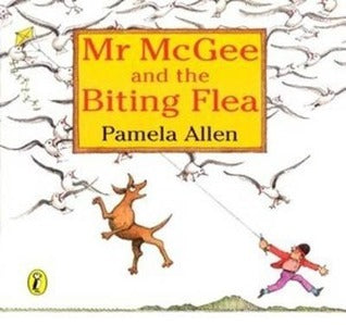 Book cover of Mr McGee And The Biting Flea by Pamela Allen