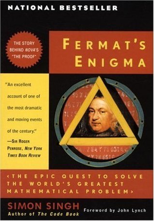 Book cover of Fermat's Enigma by Simon Singh, John Lynch (Foreword)