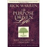 Book cover of The Purpose Driven Life by Rick Warren