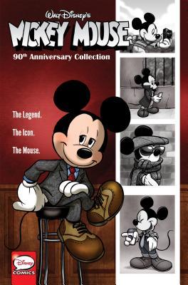 Book cover of Mickey Mouse: The 90th Anniversary Collection by Floyd Gottfredson, Al Taliaferro (Illus.), Carl Falberg (Illus.), Paul Murry (Illus.), Romano Scarpa (Illus.)