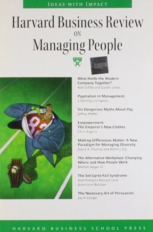 Book cover of Harvard Business Review On Managing People by Harvard Business Publishing, Jeffrey Pfeffer