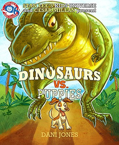 Book cover of Dinosaurs Vs Puppies by Dani Jones