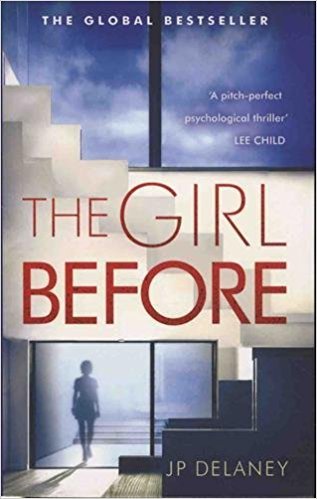 Book cover of The Girl Before by J.P. Delaney