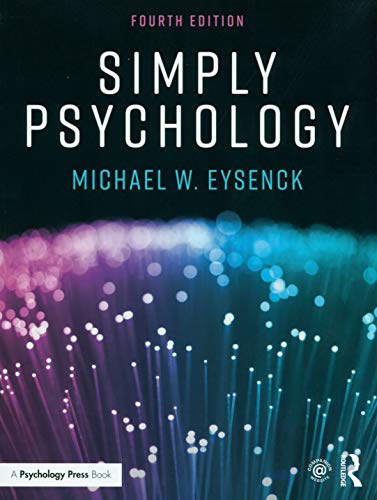 Book cover of Simply Psychology by Michael W. Eysenck