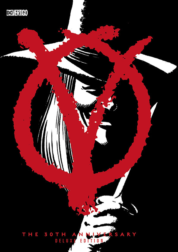 Book cover of V For Vendetta by Alan             Moore, David Lloyd (Illus.)