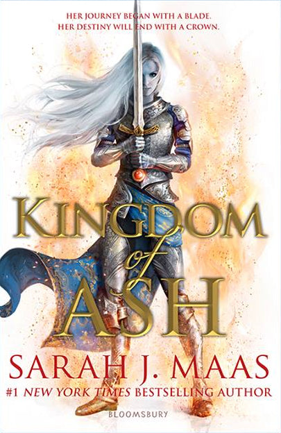 Book cover of Kingdom Of Ash by Sarah J. Maas