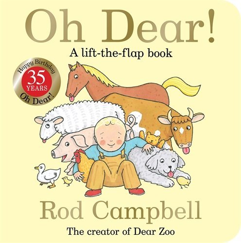 Book cover of Oh Dear! by Rod Campbell