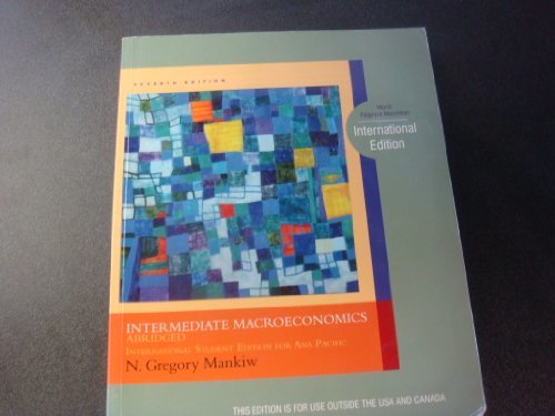 Book cover of Intermediate Macroeconomics: Abridged by N. Gregory Mankiw