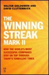 Book cover of The Winning Streak Mark II by Walter Goldsmith, David Clutterbuck