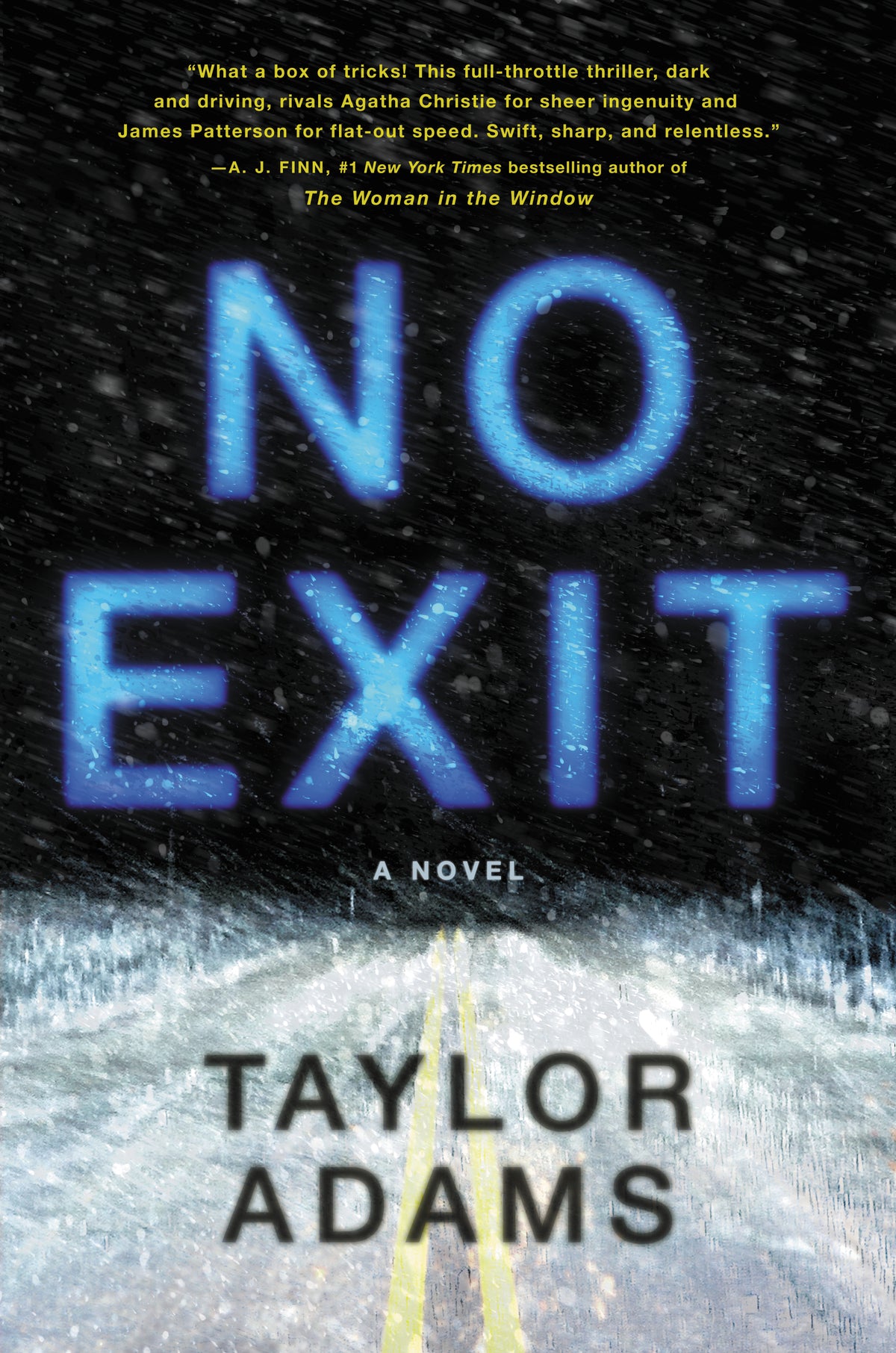 Book cover of No Exit by Taylor  Adams