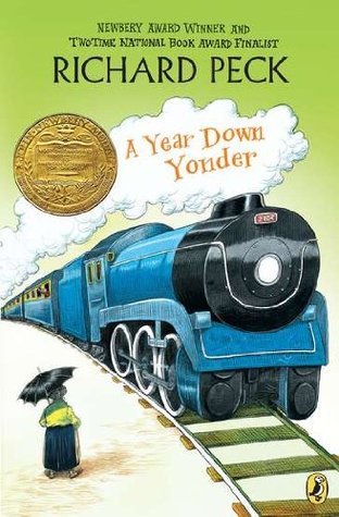 Book cover of A Year Down Yonder by Richard Peck