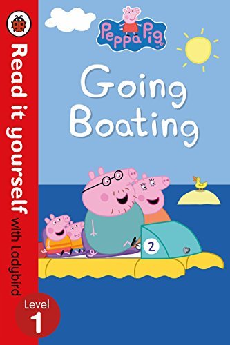 Book cover of Riy Level 1 Peppa Pig Going Boating by Neville Astley