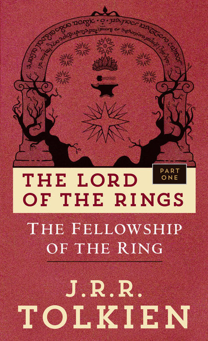 Book cover of The Fellowship Of The Ring by J.R.R. Tolkien