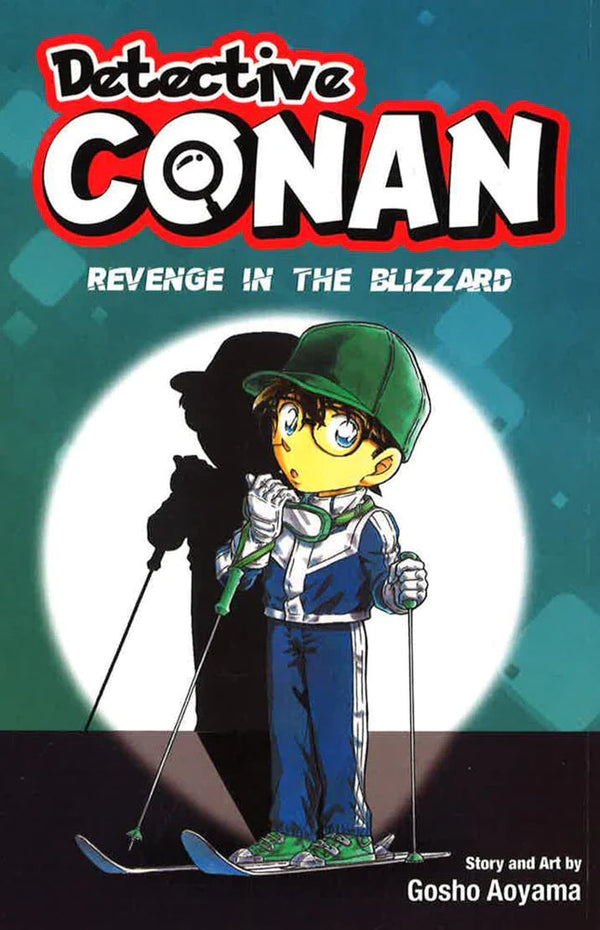 Book cover of Revenge In The Blizzard by Gosho Aoyama