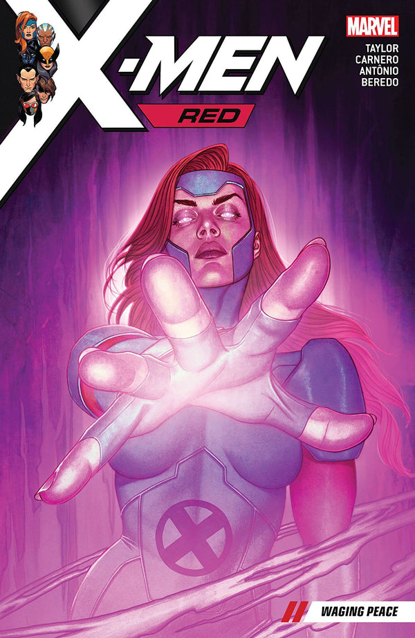 Book cover of X-Men Red, Vol. 2: Waging Peace by Tom    Taylor
