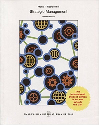 Book cover of Strategic Management by Frank T. Rothaermel