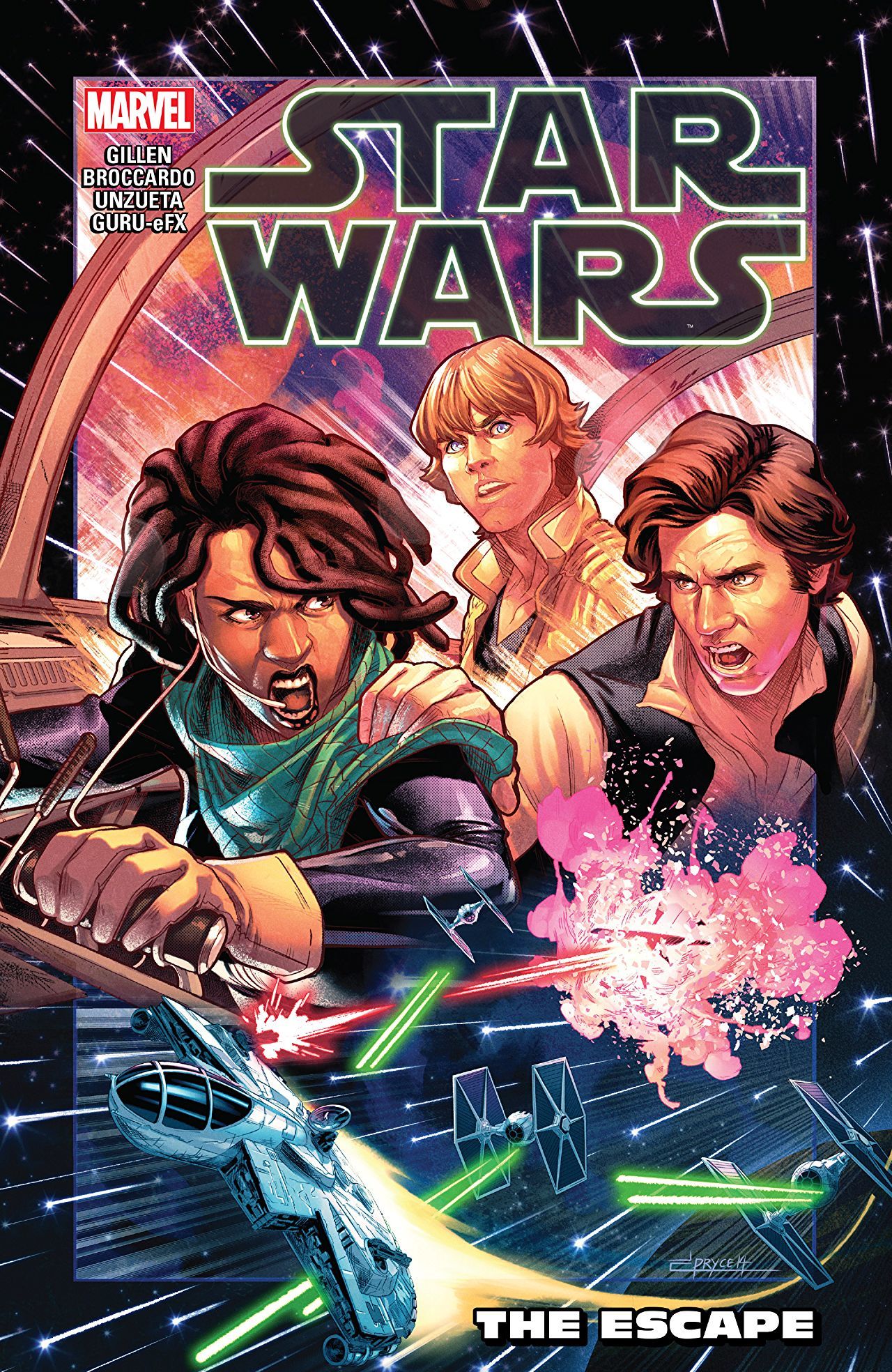 Book cover of Star Wars, Vol. 10: The Escape by Kieron Gillen
