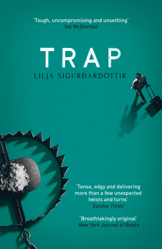 Book cover of Trap by Lilja Sigurðardóttir, Quentin Bates (Translation)
