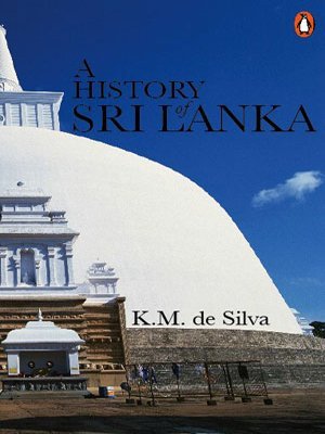 Book cover of A History of Sri Lanka by K.M. de Silva