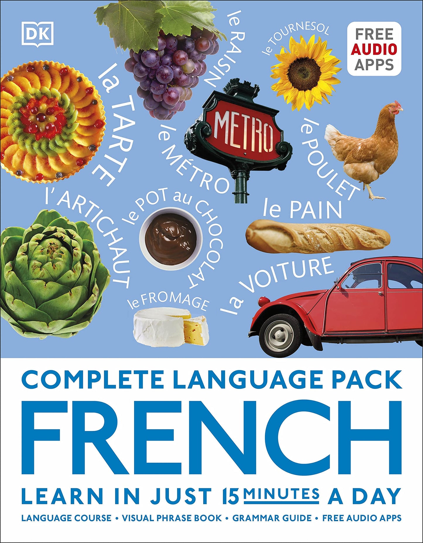 Book cover of Complete Language Pack French by D.K. Publishing