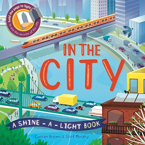 Book cover of In The City: A Shine-A-Light Book by Carron Brown, Stef Murphy