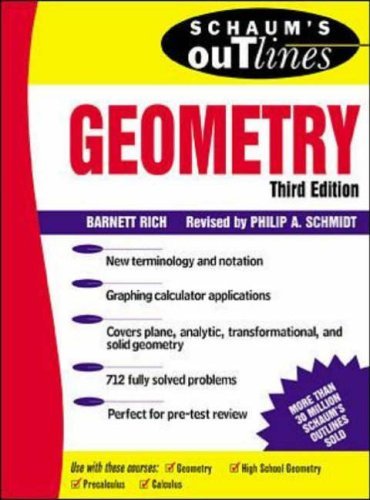 Book cover of Sos Geometry by Barnett Rich, Philip A. Schmidt (Revision)