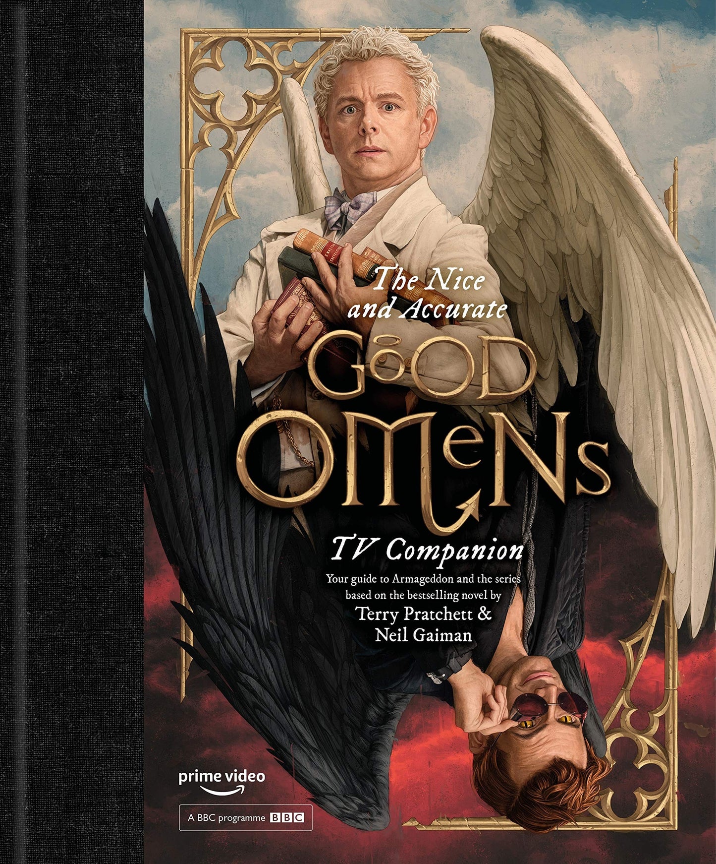 Book cover of The Nice And Accurate Good Omens TV Companion by Whyman Matt, Terry Pratchett, Neil Gaiman