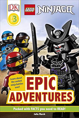 Book cover of LEGO NINJAGO Epic Adventures by Julia March