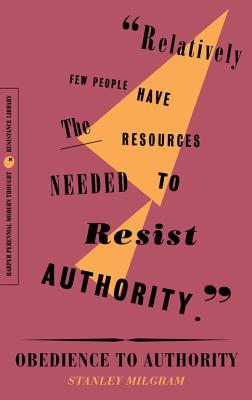 Book cover of Obedience To Authority: An Experimental View by Stanley Milgram