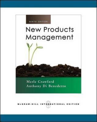 Book cover of New Products Management by C. Merle Crawford, C. Anthony Di Benedetto